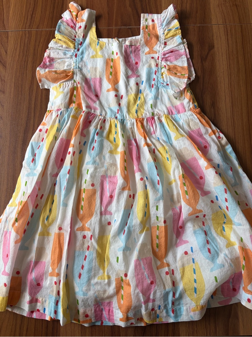 Pink Chicken 5Y Milkshake Dress